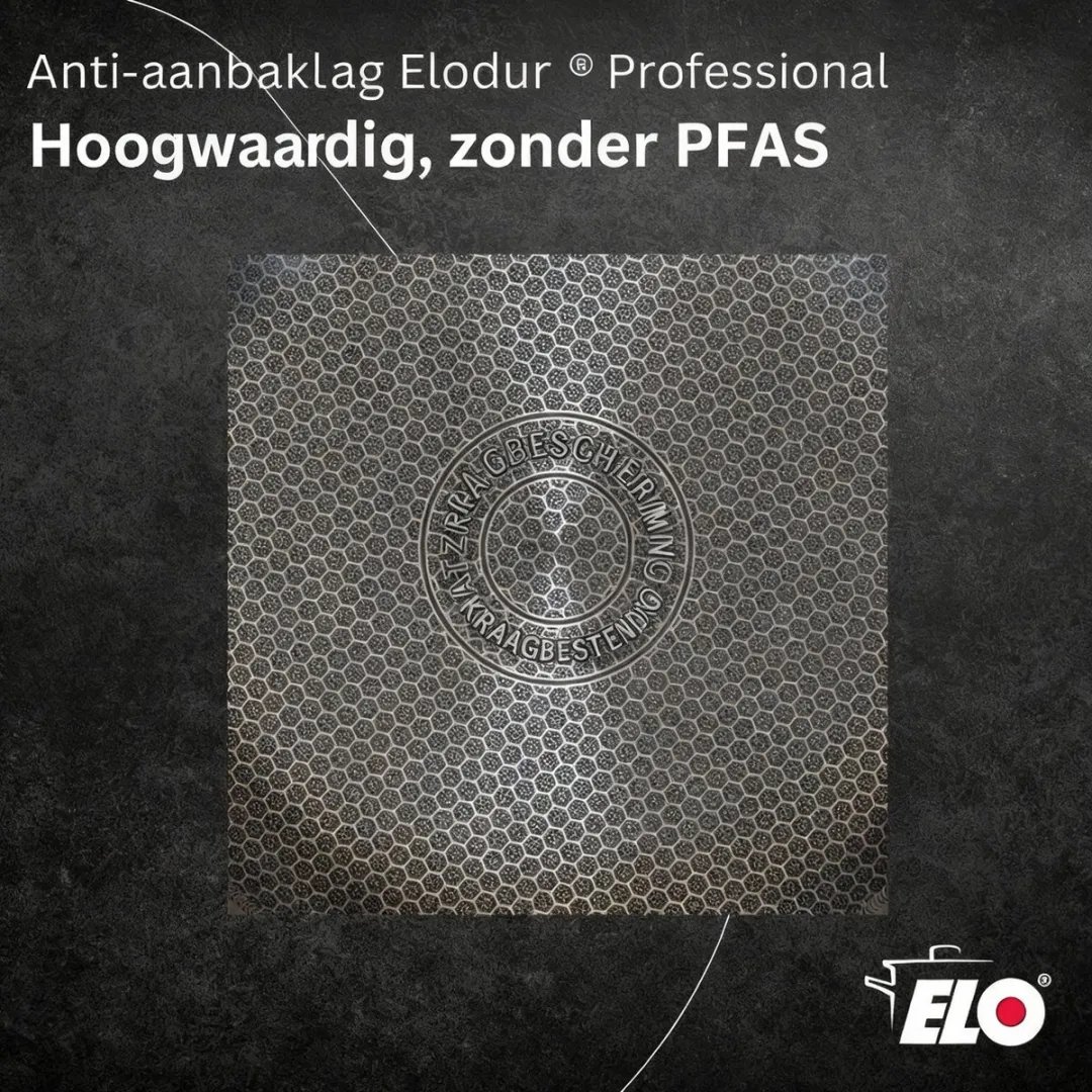 Fackelmann Elo Wokpan 30cm Roestvrij Staal - Inductie/Gas/Oven