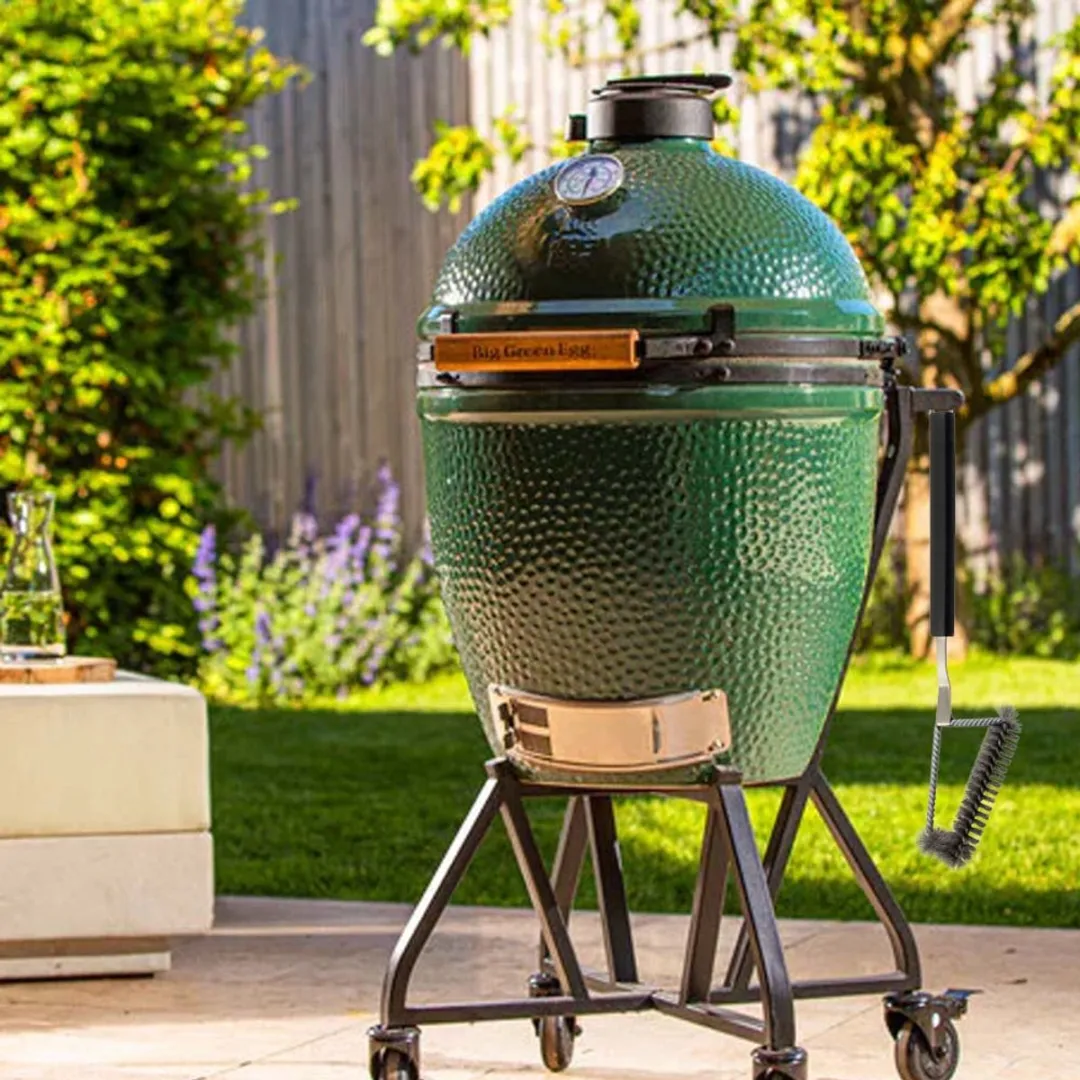 Jamie Oliver BBQ Schoonmaakborstel RVS