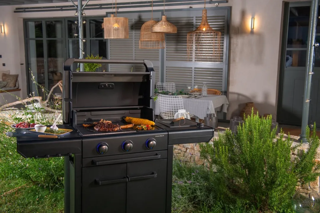 Campingaz 3 Series Onyx S Gasbarbecue 3 Branders - 76cm - Zwart