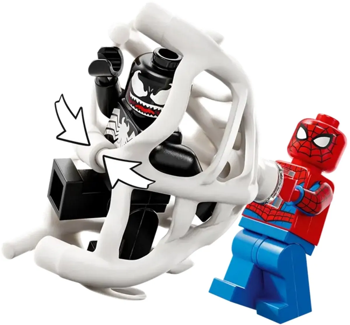 LEGO Marvel Spider-Man vs. Venom Klassieke Auto 76309 - 254 Stukken