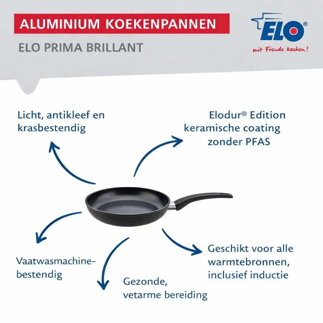 Fackelmann ELO 9710350 Keukengerei Set - 3-delig Roestvrij staal Inductie