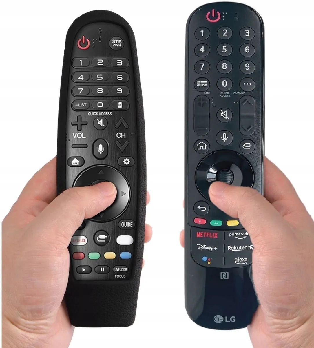 LG 75NANO883PB Afstandsbediening - Zwart