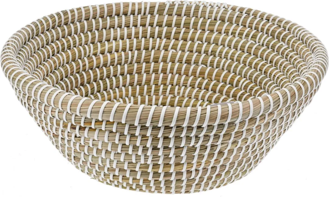 Excellent Houseware Rattan Fruitschaal