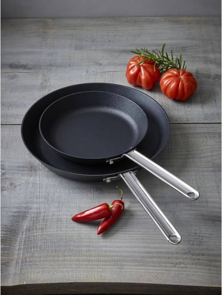 Scanpan TechnIQ Koekenpan 26cm - Zwart/RVS