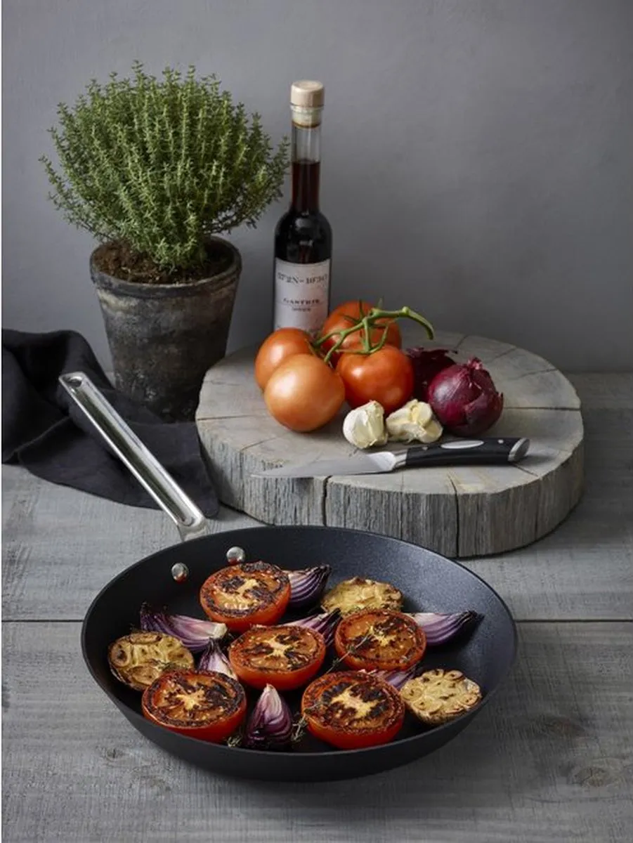 Scanpan TechnIQ Koekenpan 26cm - Zwart/RVS