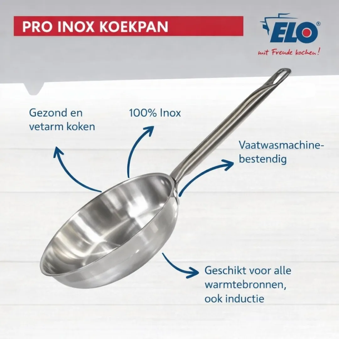 Fackelmann Elo Profi Keukengerei Set 3-delig - 32/20/14cm Roestvrij staal