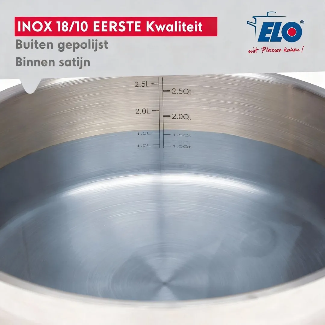 Fackelmann Elo Profi Keukengerei Set 3-delig - 32/16/26cm - Roestvrij staal - afbeelding 6 van 6