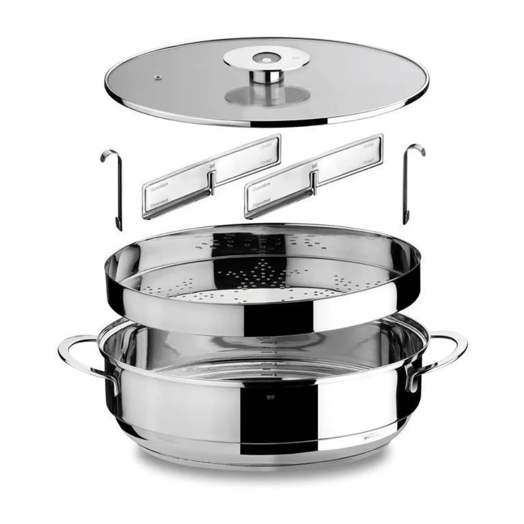 Mepra Stoompan Naturalmente 5L - Zilver