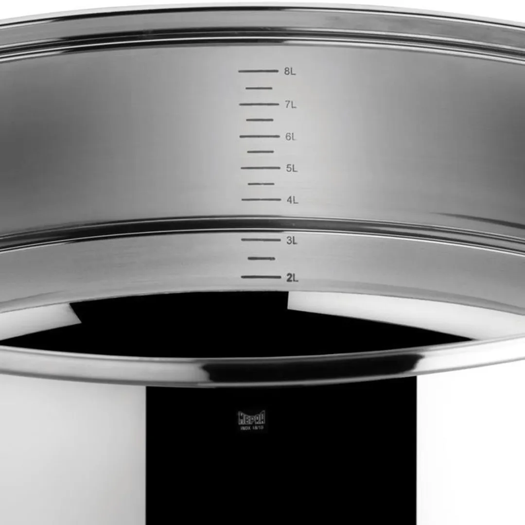 Mepra Stoompan Naturalmente 5L - Zilver