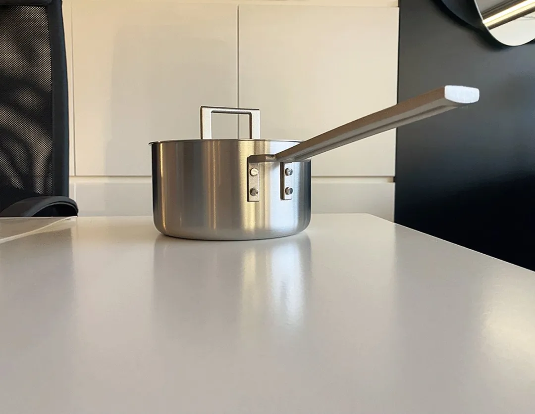 Alessi Convivio DC100S7 Pannenset 7-delig - Zilver