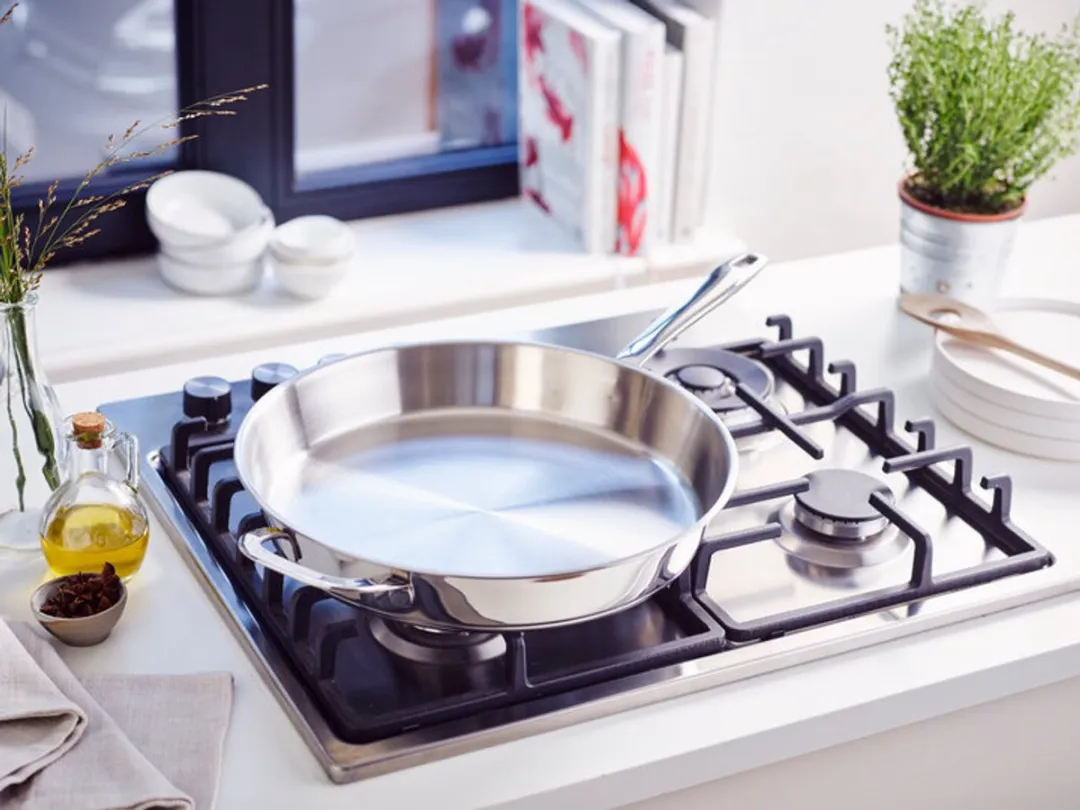 Beka Maestro Braadpan 32cm - Chroom - Inductie & vaatwasbestendig