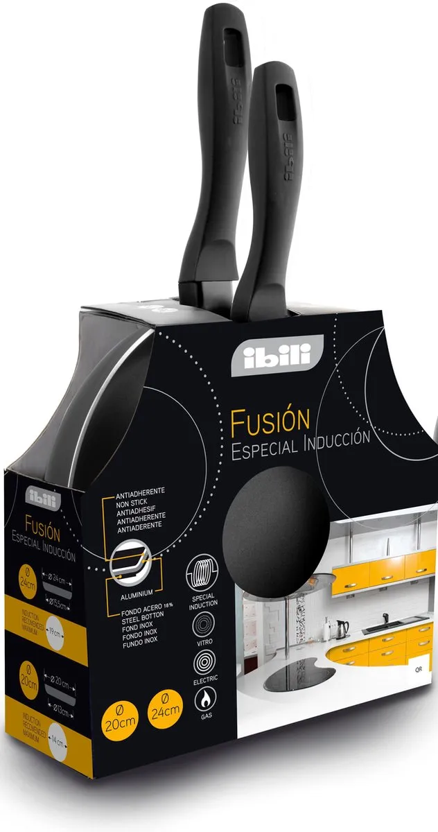 Ibili Fusion Koekenpan Set 20+24cm