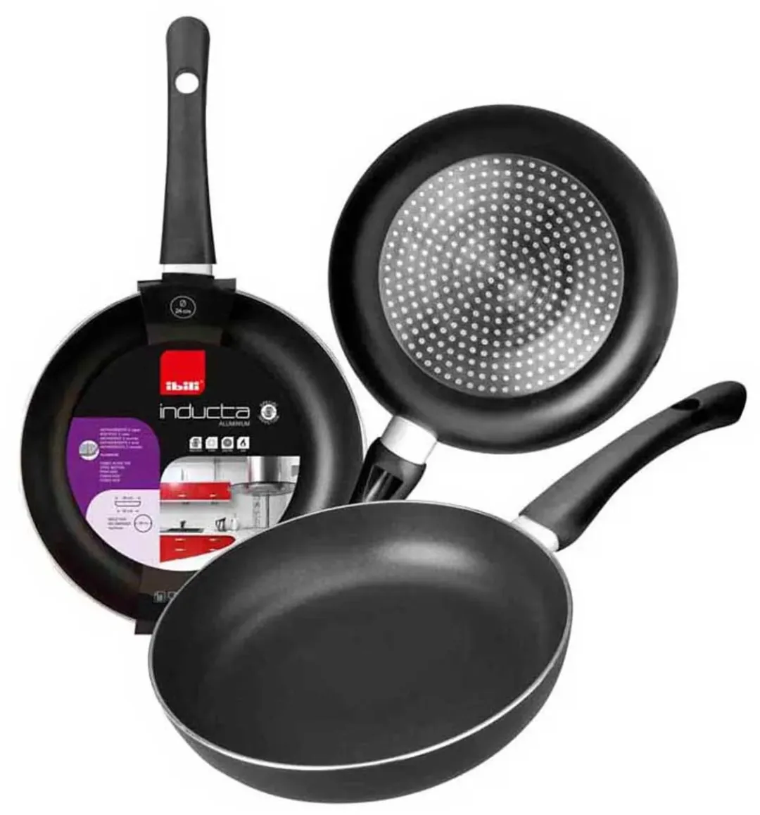 Ibili Inducta Koekenpan 28cm - Zwart