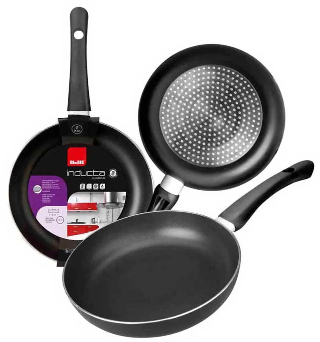 Ibili Inducta Koekenpan 28cm - Zwart