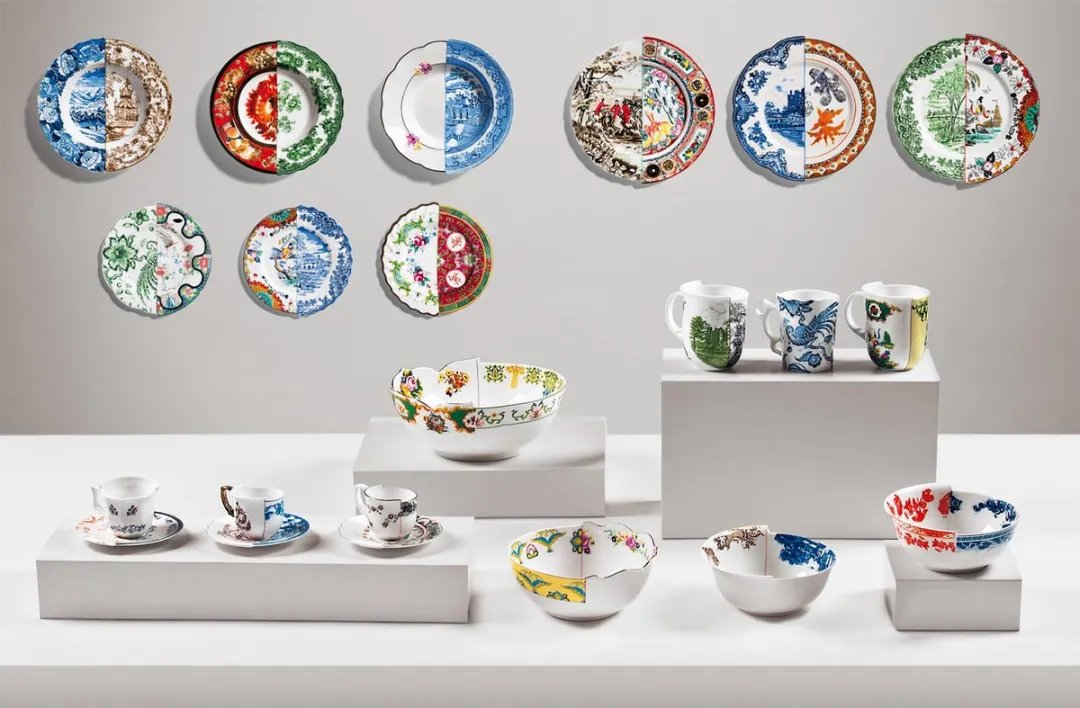 Seletti Hybrid Dinerbord Ø27.5cm - Multi - afbeelding 6 van 6