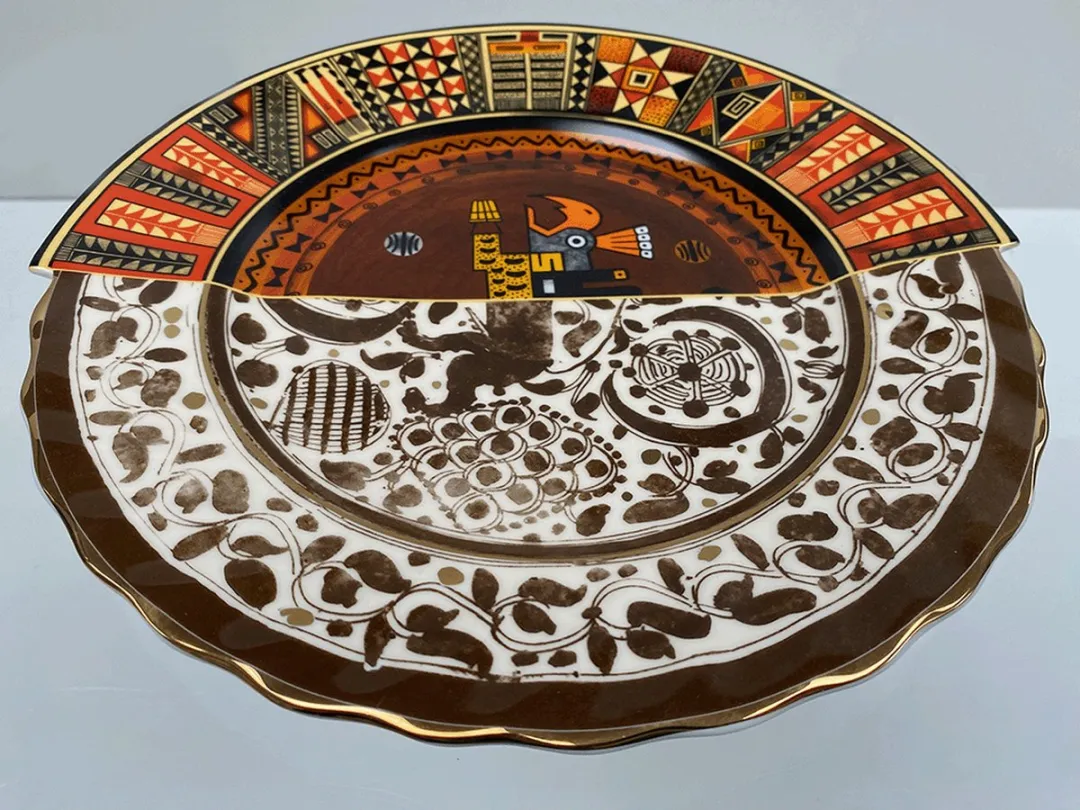 Seletti Hybrid Dinerbord Ø27.5cm - Multi