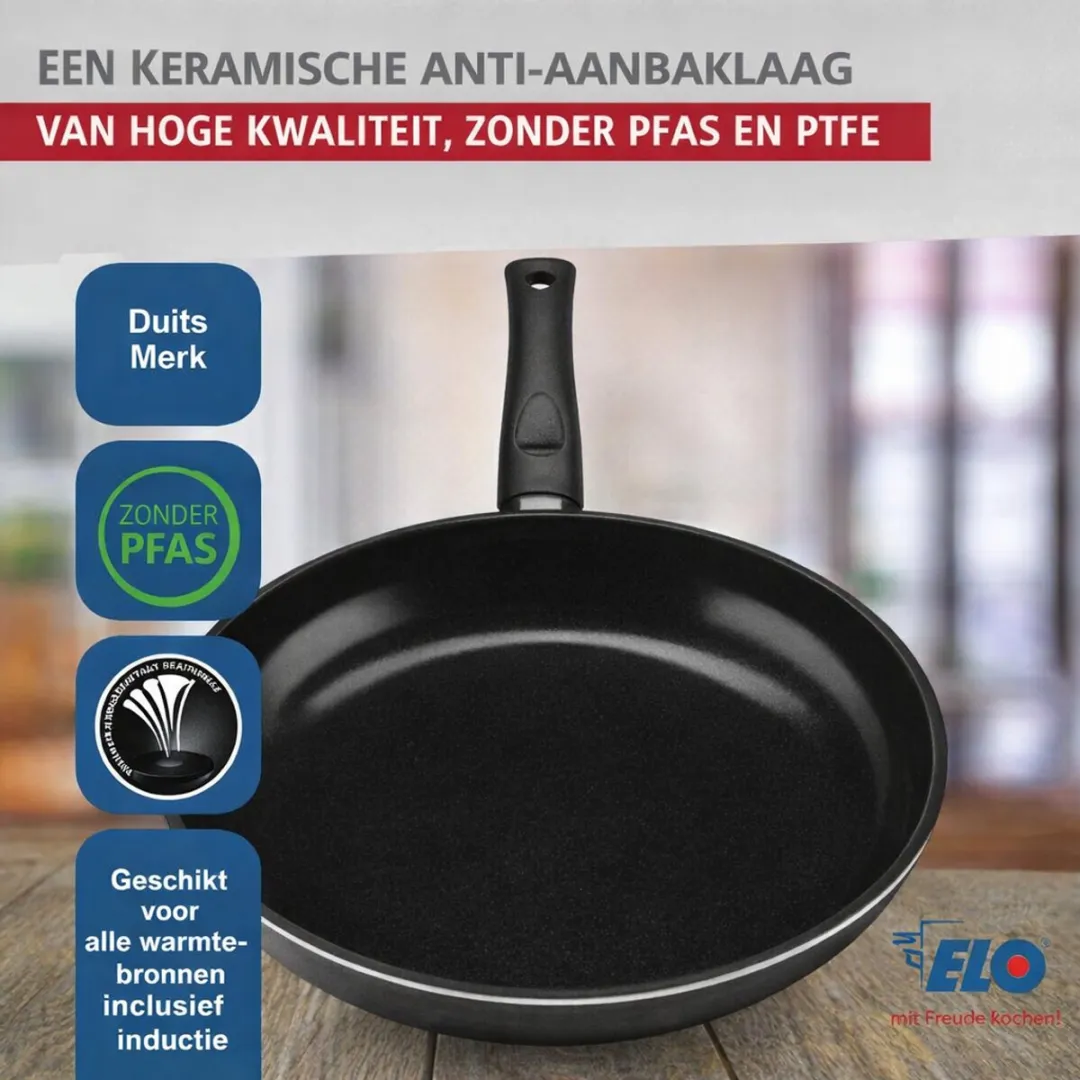 Fackelmann ELO 9717150 Keukengerei Set - 4-delig Roestvrij staal