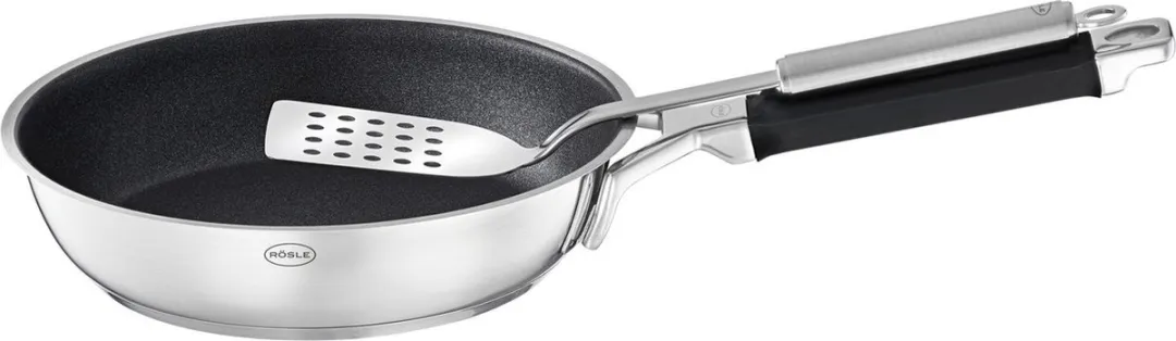Rösle Silence Pro Koekenpan 24cm - Zilver - afbeelding 6 van 6