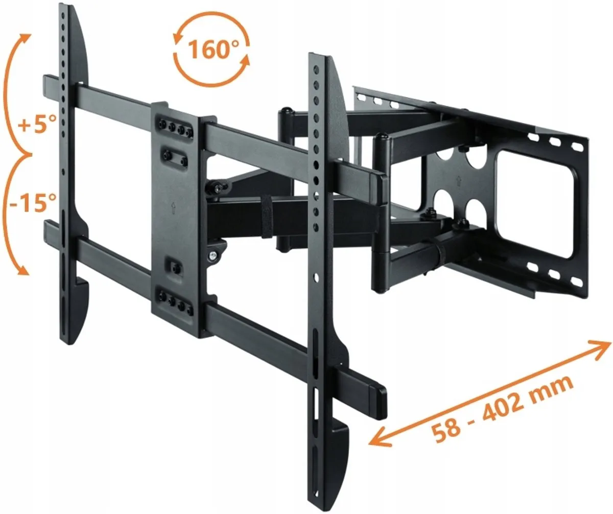 Hisense 65A6K Draaibare TV Muurbeugel - 65 inch - Zwart