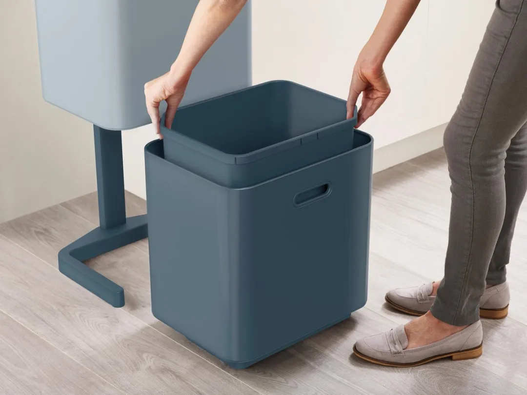 Joseph Joseph Intelligent Waste Totem Max 60L - Blauw - afbeelding 6 van 6