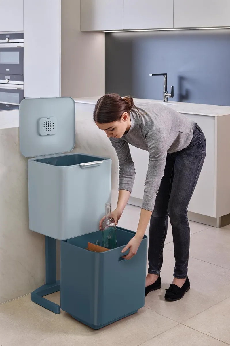 Joseph Joseph Intelligent Waste Totem Max 60L - Blauw