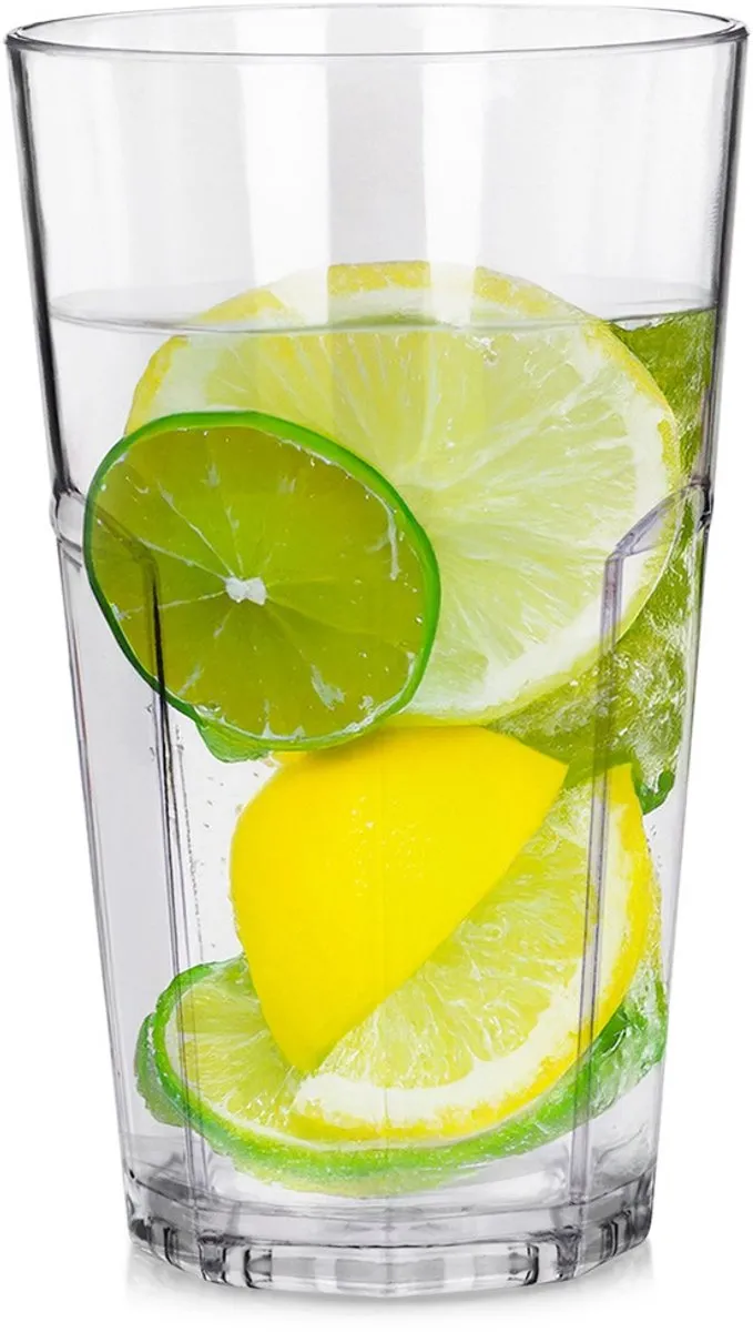Excellent Houseware Longdrinkglas 370ml - Transparant - afbeelding 6 van 6