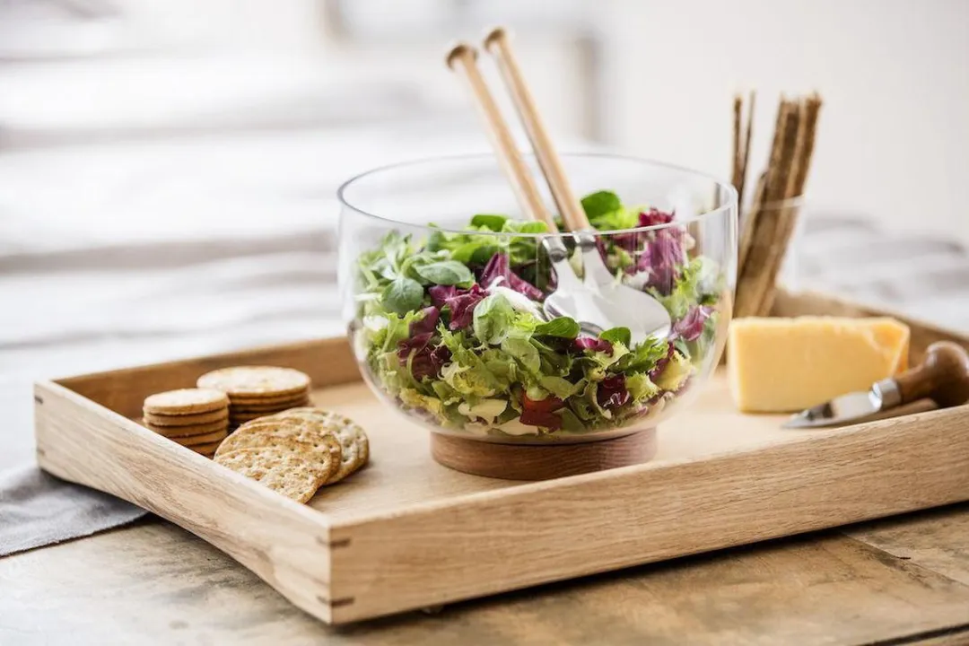 Sagaform Nature Saladebestek Ovaal Eiken - 2 Stuks