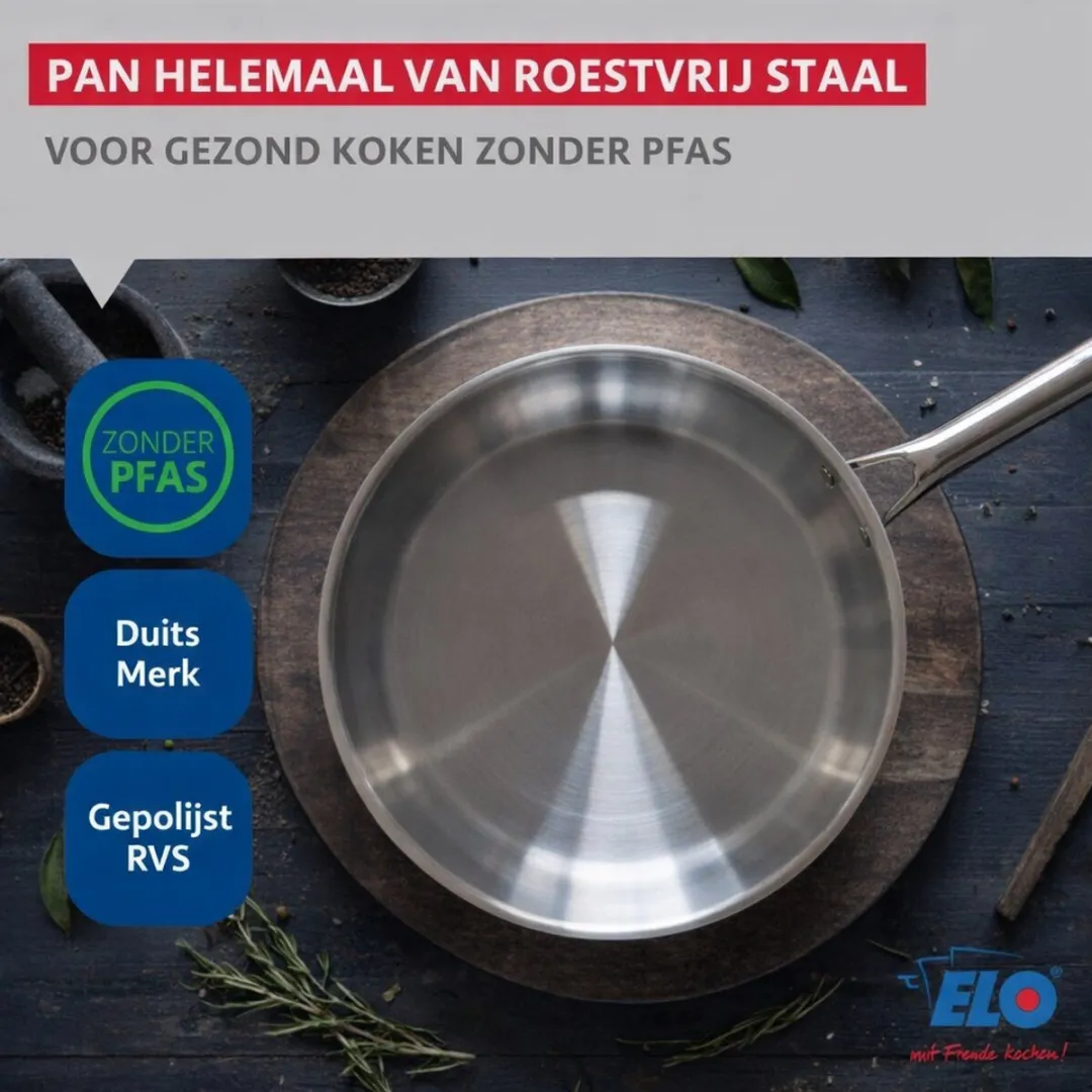 Fackelmann Elo Profi Brillant Keukengerei Set 4-delig - 24/20/14cm
