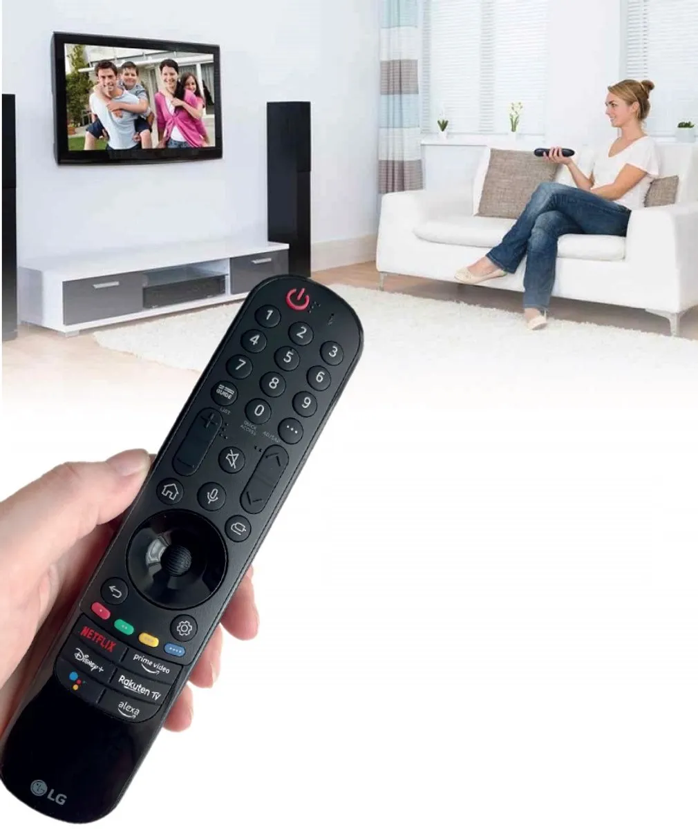 LG OLED65BX3LB Afstandsbediening - Zwart