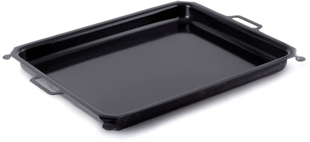 HENDI 154656 Geëmailleerde Braadpan 15.5L - Zwart