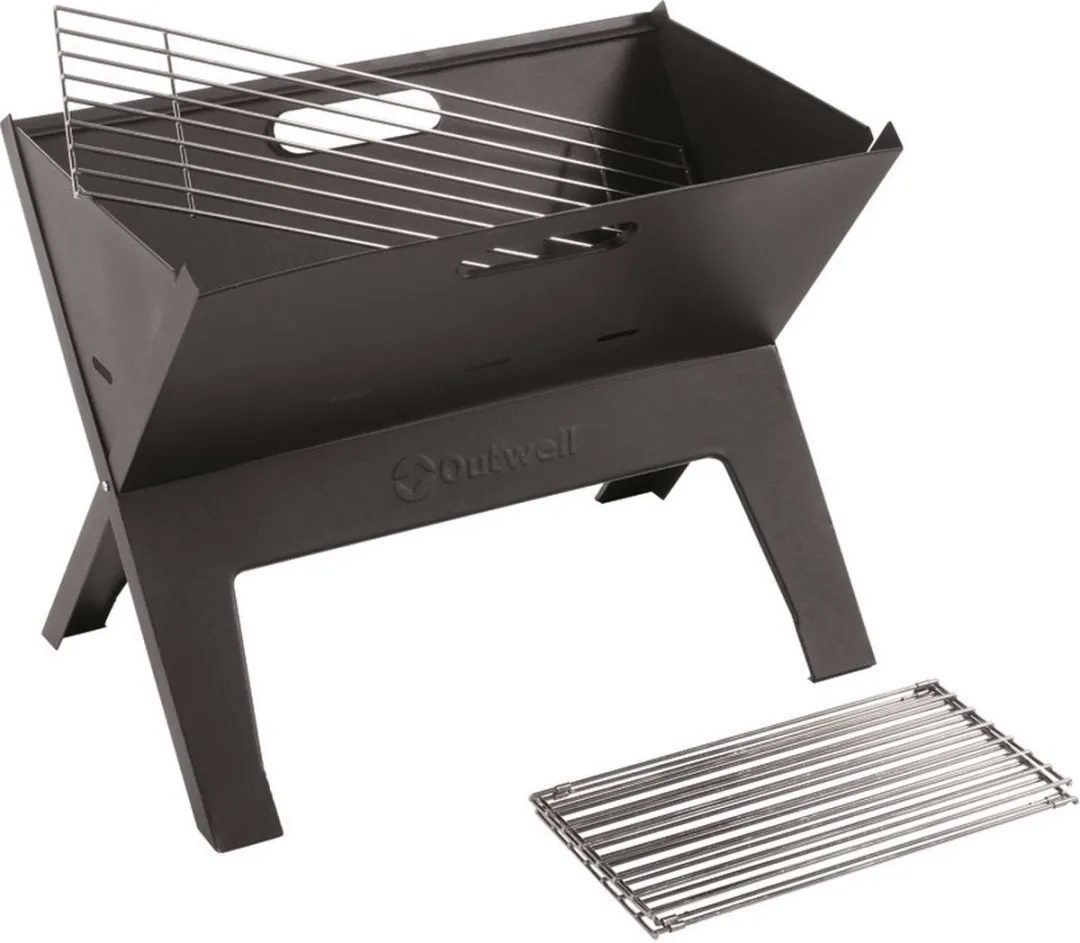 Outwell Cazal Portable Grill - Houtskool - Zwart