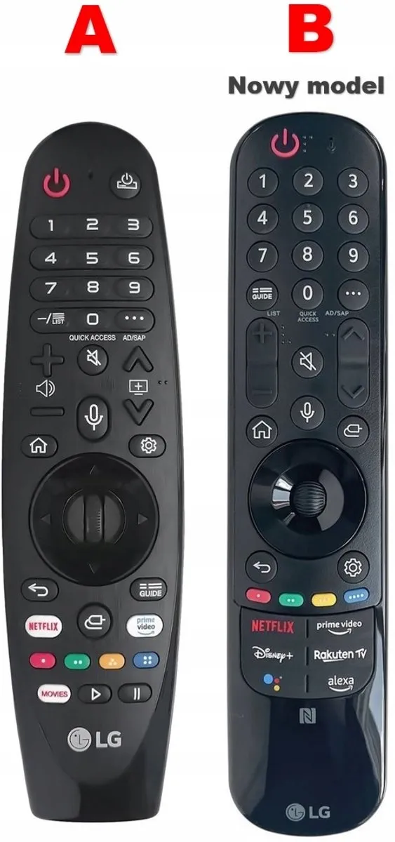 LG OLED55C9PLA Afstandsbediening - 2x AA