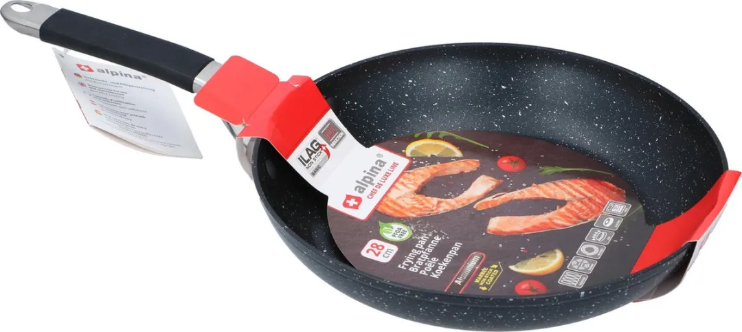 Alpina Koekenpan 28cm - Skillet Anti-Aanbak - Inductie