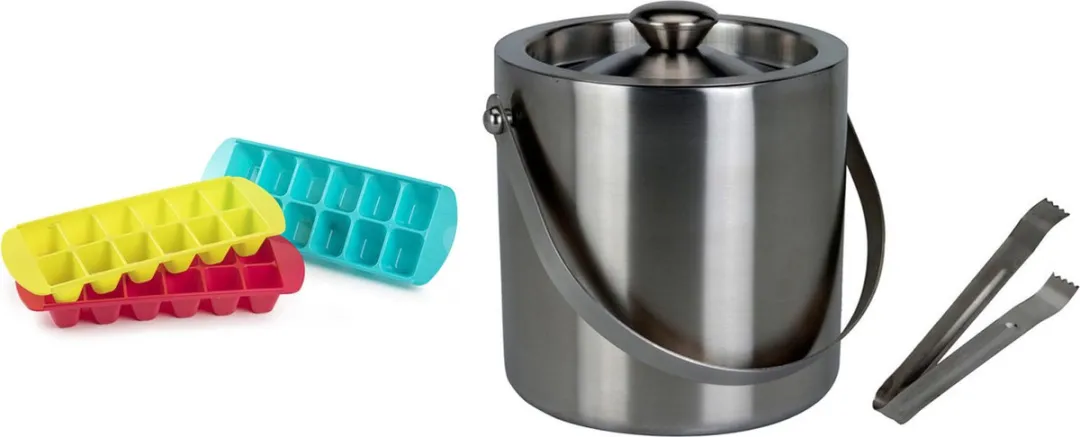 Excellent Houseware RVS IJsemmer met Tang 1.7L