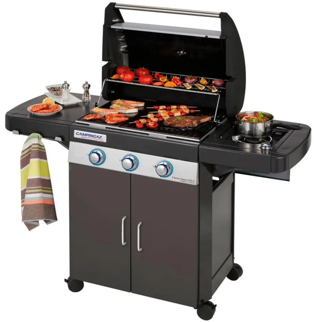 Campingaz 3 Series Classic LS Plus Gasbarbecue 3 Branders - 61cm - Zwart