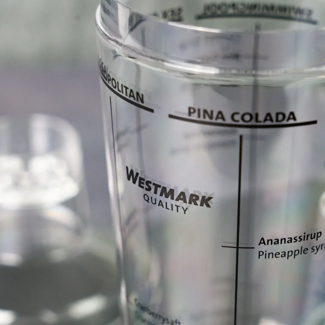 Westmark Cocktail Shaker - Transparant - 2-delig