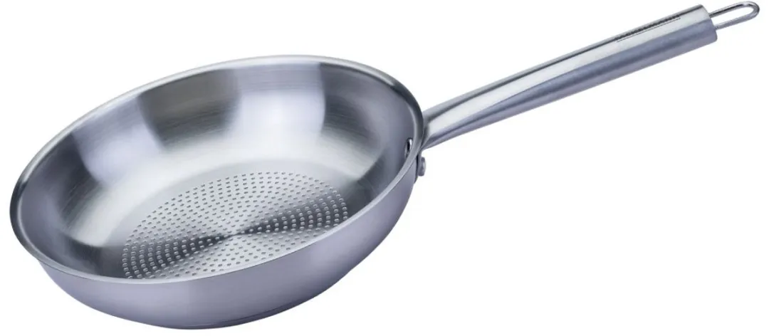 Fackelmann Roestvrijstalen Koekenpan 28cm - Inductie & Ovenbestendig