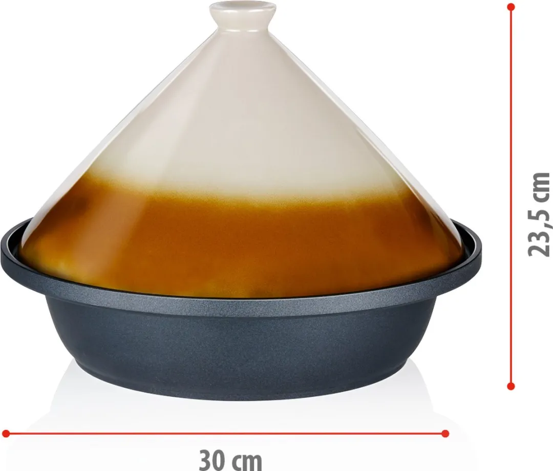 Alpina Tajine Pan 2.5L - Zwart
