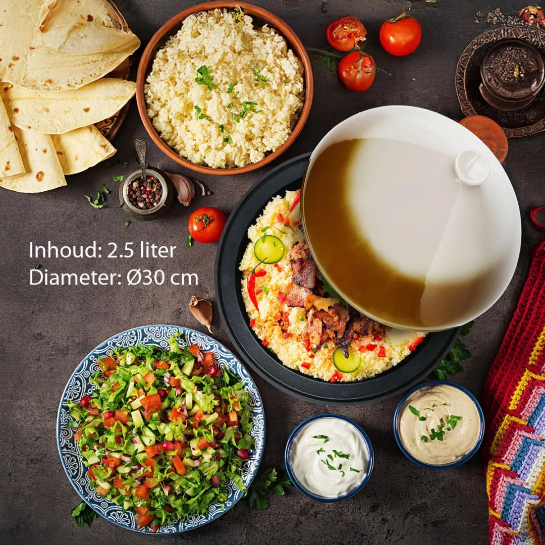 Alpina Tajine Pan 2.5L - Zwart