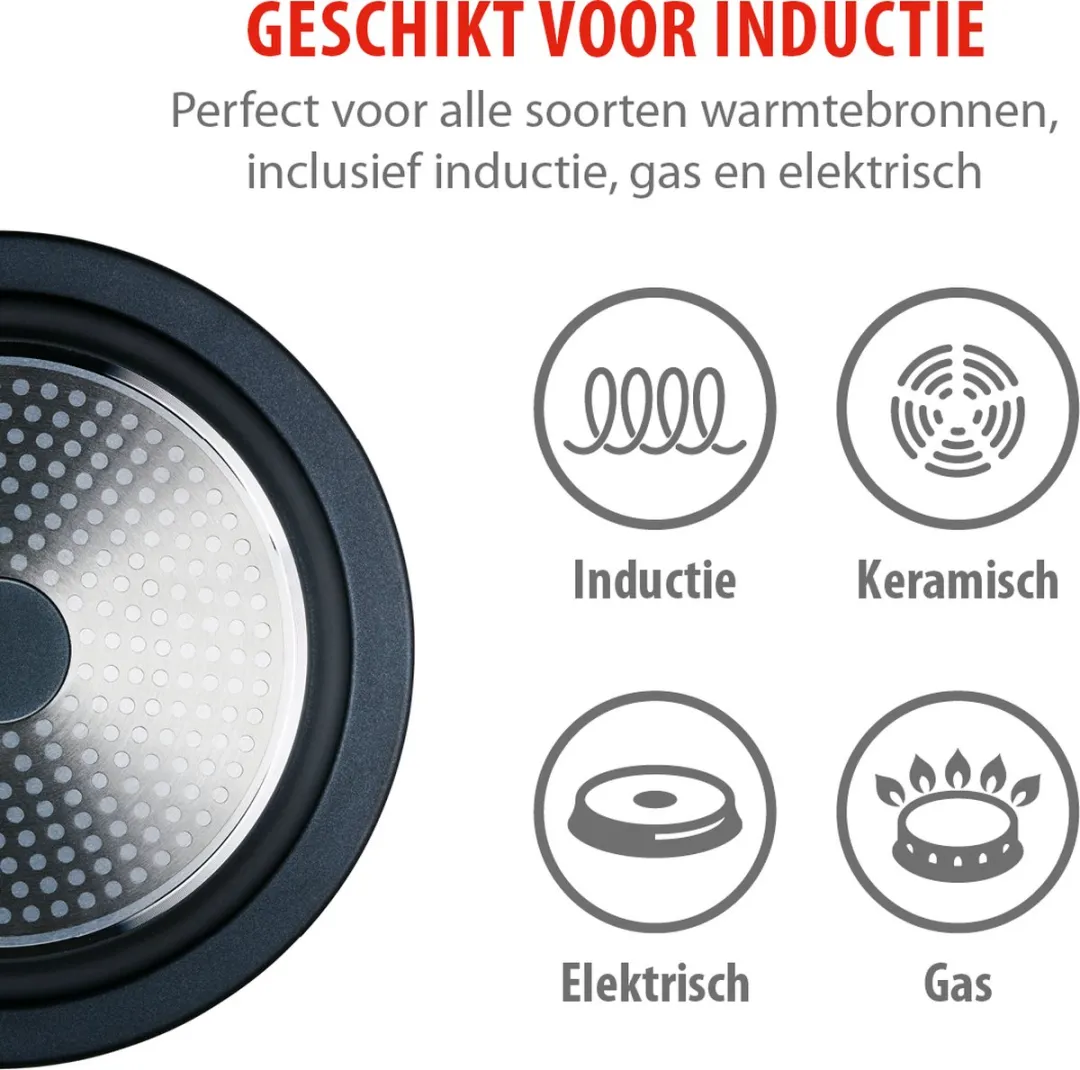 Alpina Tajine Pan 2.5L - Zwart - afbeelding 6 van 6