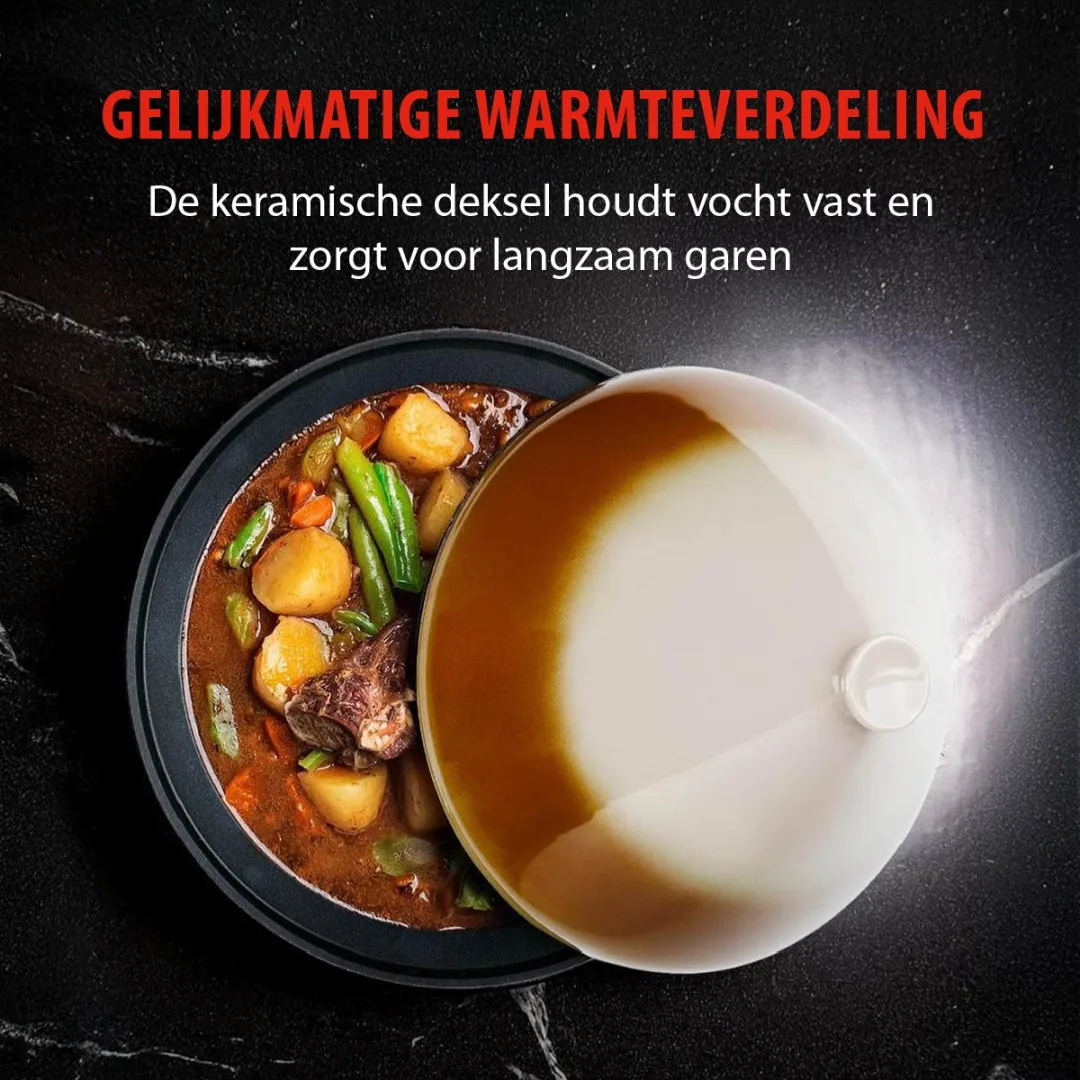 Alpina Tajine Pan 2.5L - Zwart