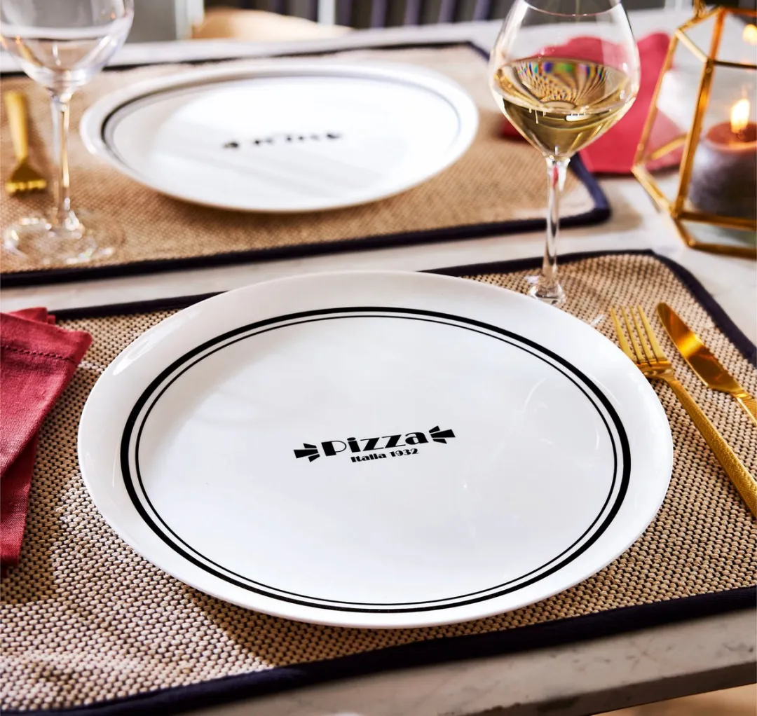 Luminarc Friends Time Pizzabord Ø32cm - Wit