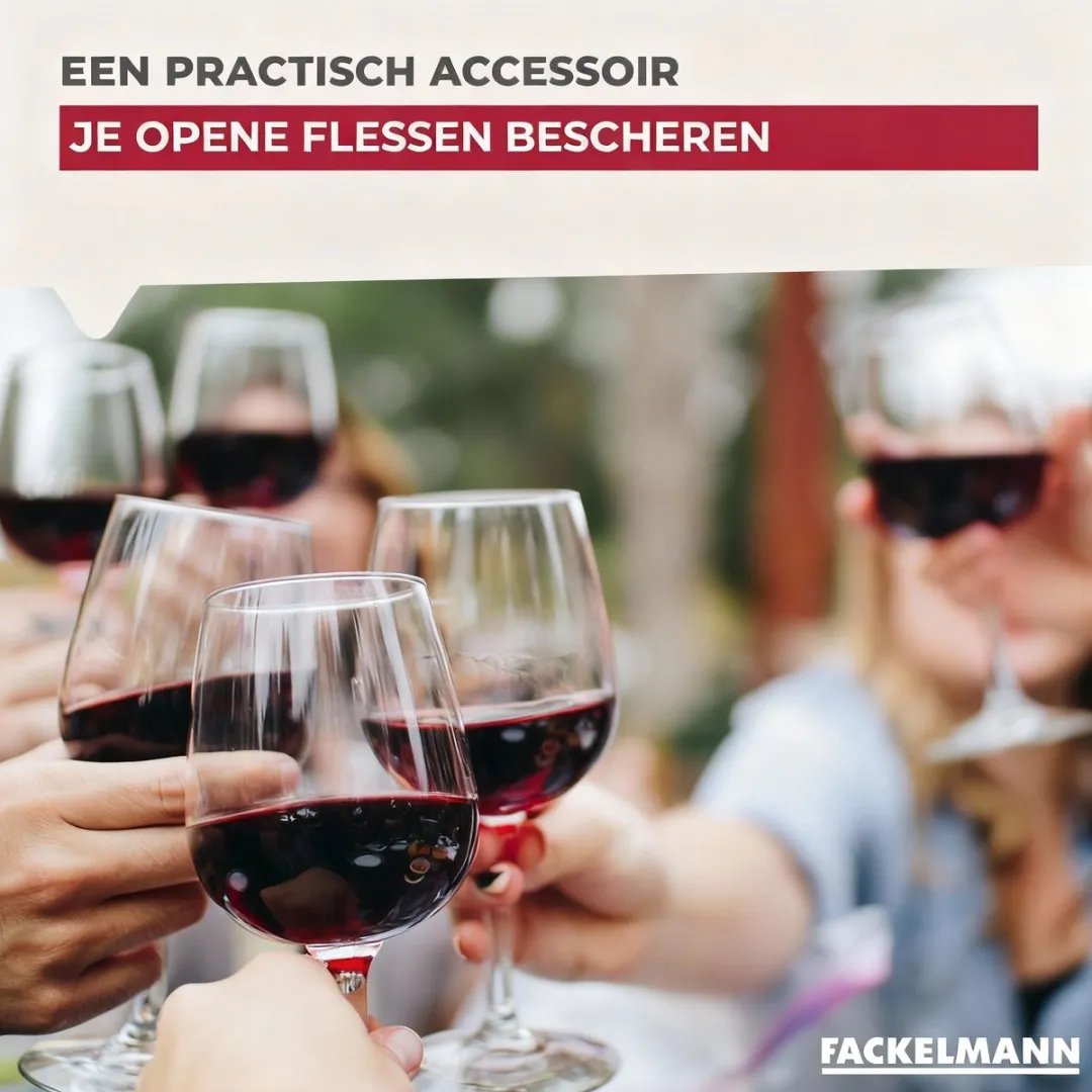 Fackelmann Kurkstoppen Set 6 Stuks - 2,5cm - Rood/Geel/Zwart/Grijs/Wit/Beige