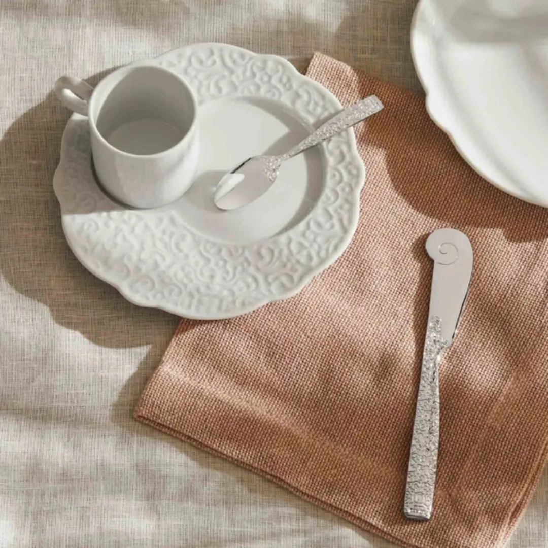 Alessi Koffielepel Dressed - Zilver