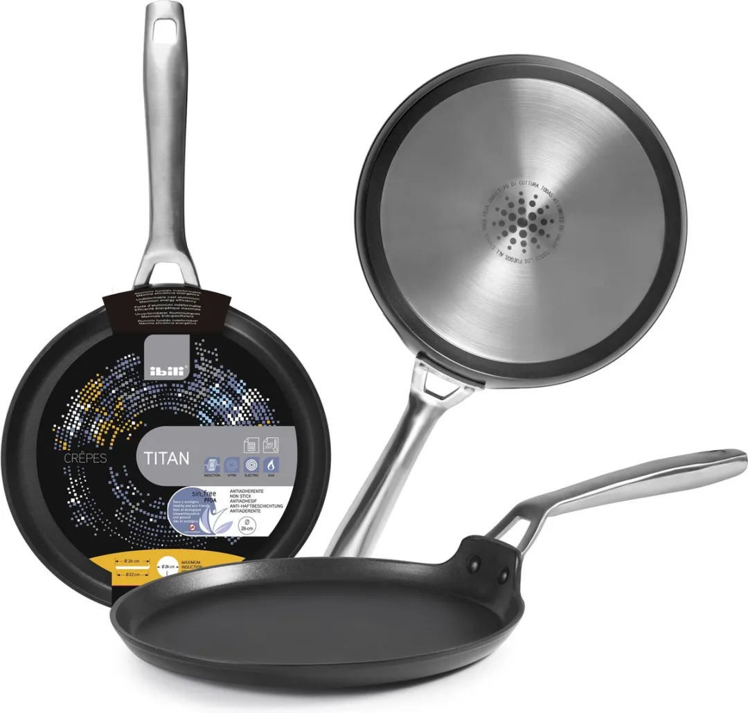Ibili Pannenkoekenpan 26cm Titan