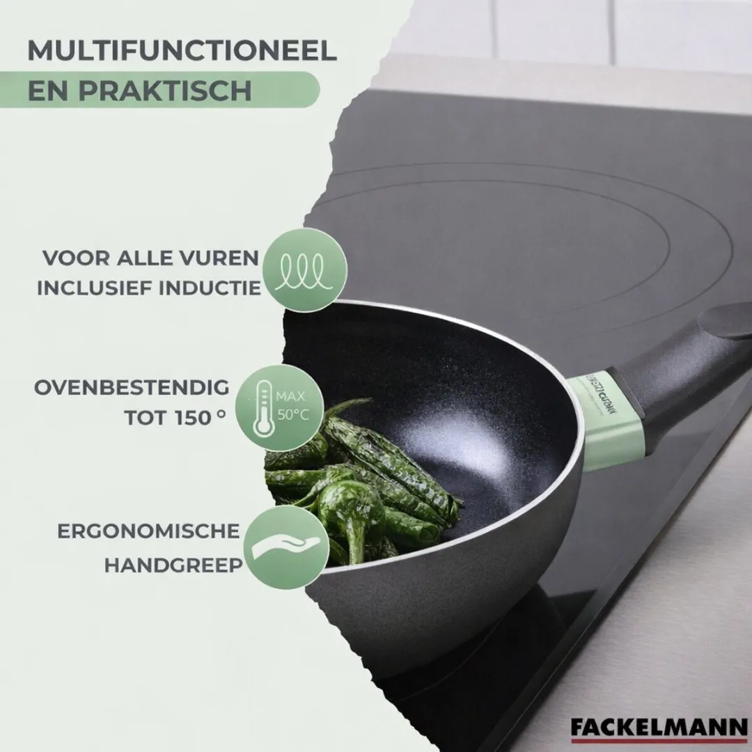 Fackelmann 9429350 Antiaanbakpannen Set 24+28cm