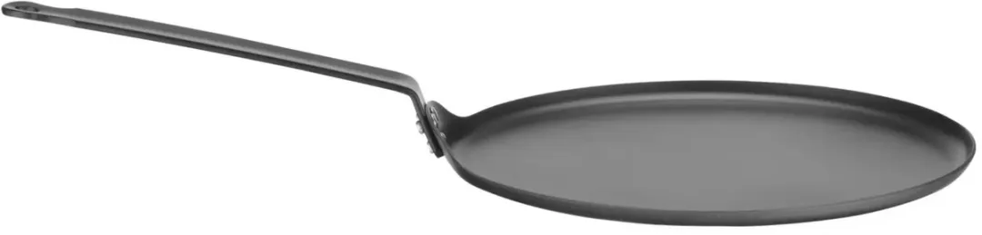 HENDI Crêpepan 627976 - Carbon Staal 282mm - Zwart