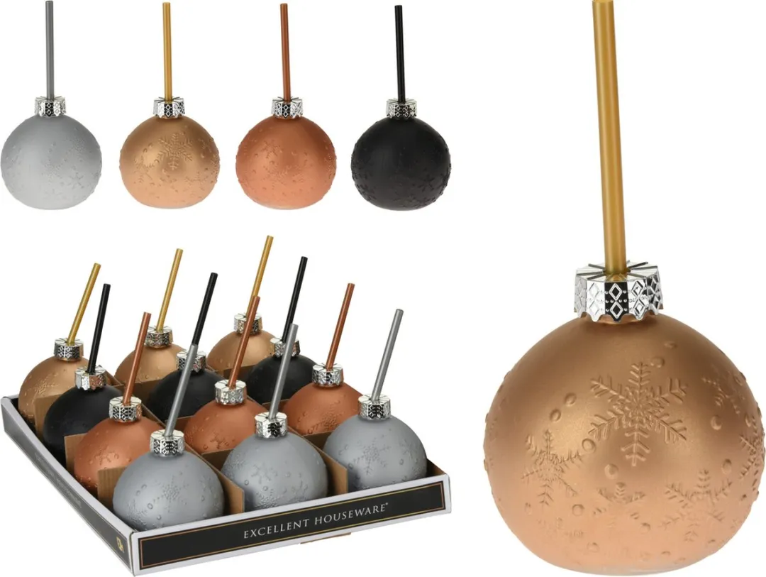 Excellent Houseware Homecookingchef Kerstbalglazen CD1002480