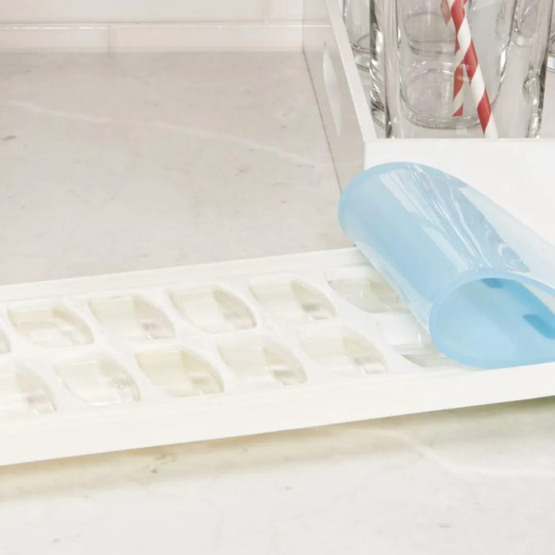 OXO IJsblokjesvorm 14 Stuks - Wit/Blauw