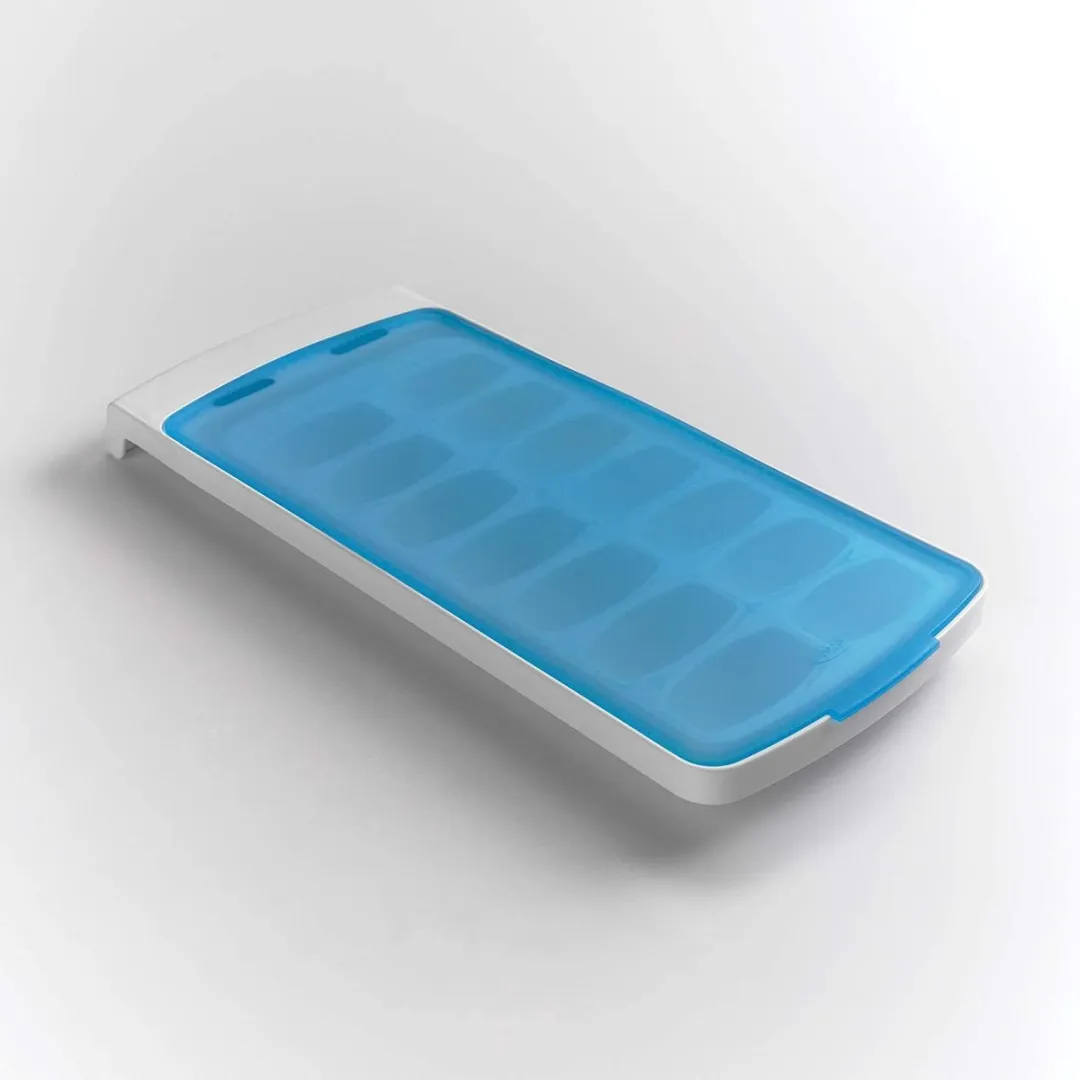 OXO IJsblokjesvorm 14 Stuks - Wit/Blauw
